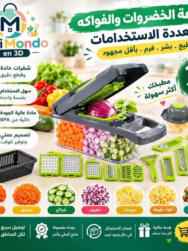 Produit قطاعة متعدد الاستخدامات 16 في 1 Image